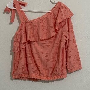 LC Lauren Conrad One-Shoulder Top